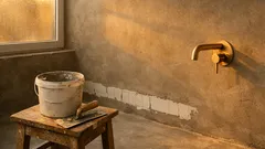 Fugenloses Bad 2026: Warum Mikrozement und Harz jetzt die Fliesenfugen ablösen