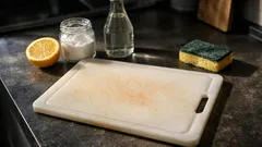 Kunststoff-Schneidebrett reinigen: So bekommst du Flecken und Gerüche schnell wieder raus