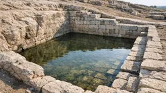 Spektakulärer Fund bei Rom: monumentales Wasserbecken in Gabii gibt Archäologen Rätsel auf